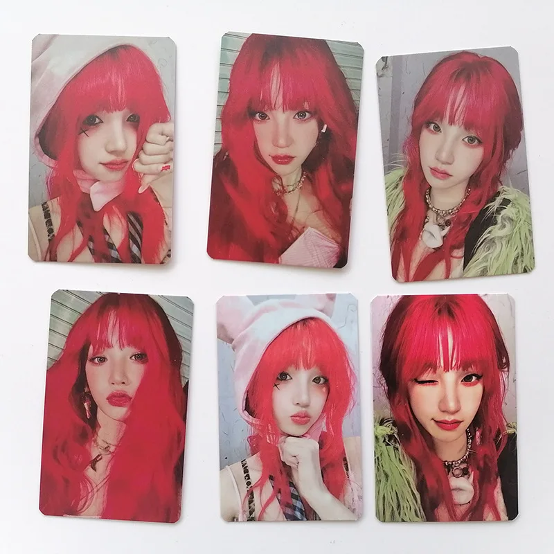 Song Yuqi 1St Mini Album "YUQI1" stessa piccola cartolina Fan Collection Card