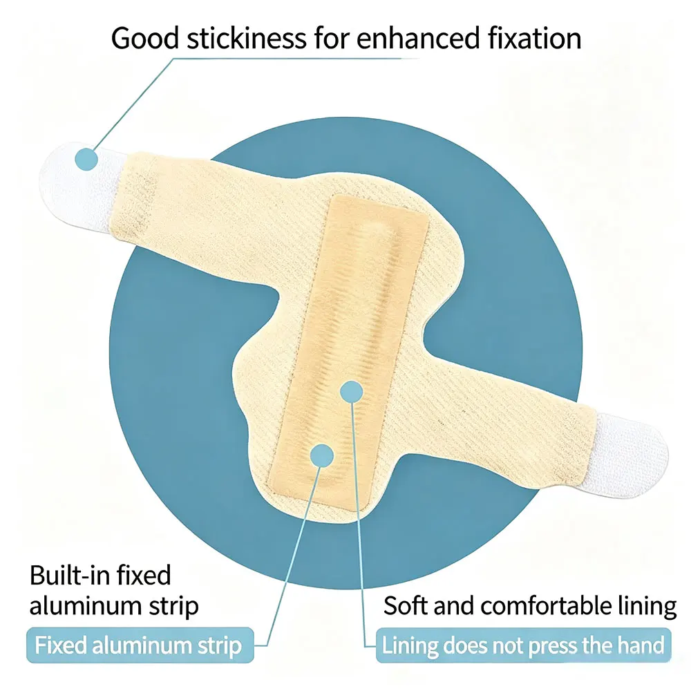 Finger Support Brace Finger Splint Straightener Fixing Fingers Sprain Broken Arthritis Dislocation Pain Relief For Child Adult