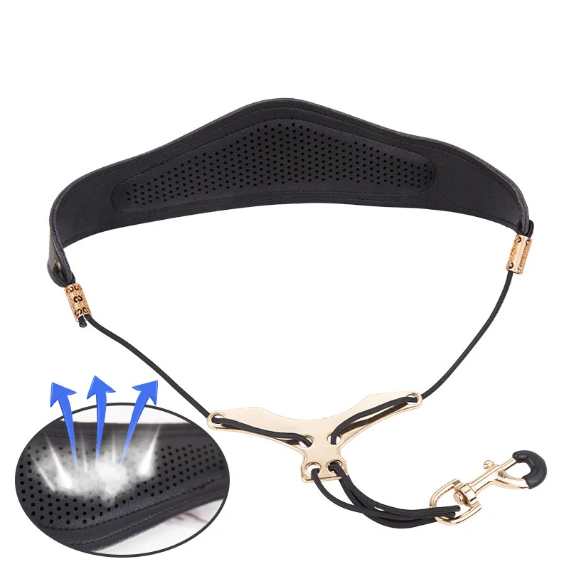 Atmungsaktiv Schweiß beweis Ultra Faser Saxophon Strap Sax Neck Strap Sax Harness Metall Swivel Haken Für Alto Tenor Sopran Saxophon