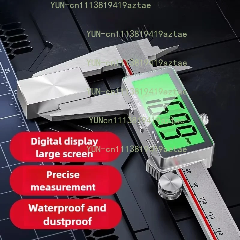 300MM Vernier Caliper Professional Industrial Measuring Tool Waterproof Portable Digital Vernier Caliper Electronic Gauging Tool