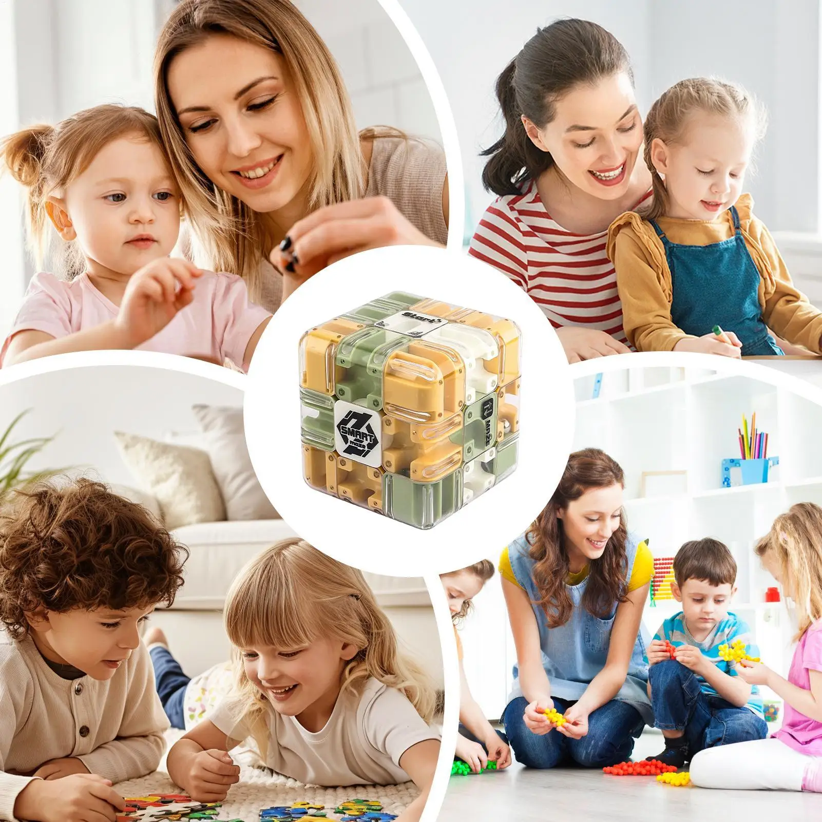 Magic 3D Maze Ball Interesting Labyrinth Puzzle Game Challenge Intelligence & IdeaPerplexus Training Learn IQToys For Children