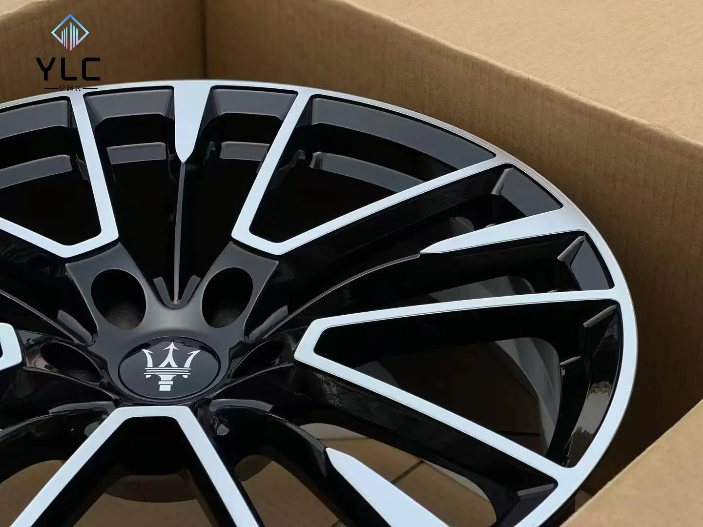 YLC personalizado de alta qualidade liga de alumínio rodas de carro jantes 18 19 cubo de roda forjado de 20 polegadas