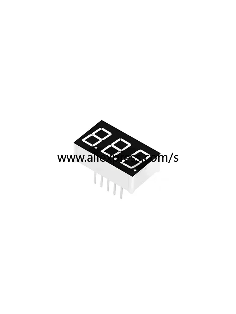 5PCS 0.28/0.36/0.4/0.56 inch 0.36inch 7 Segment 1/2/3/4 bit Red Digital Tube Common Cathode/Anode LED Digit Display 1bit/2bit