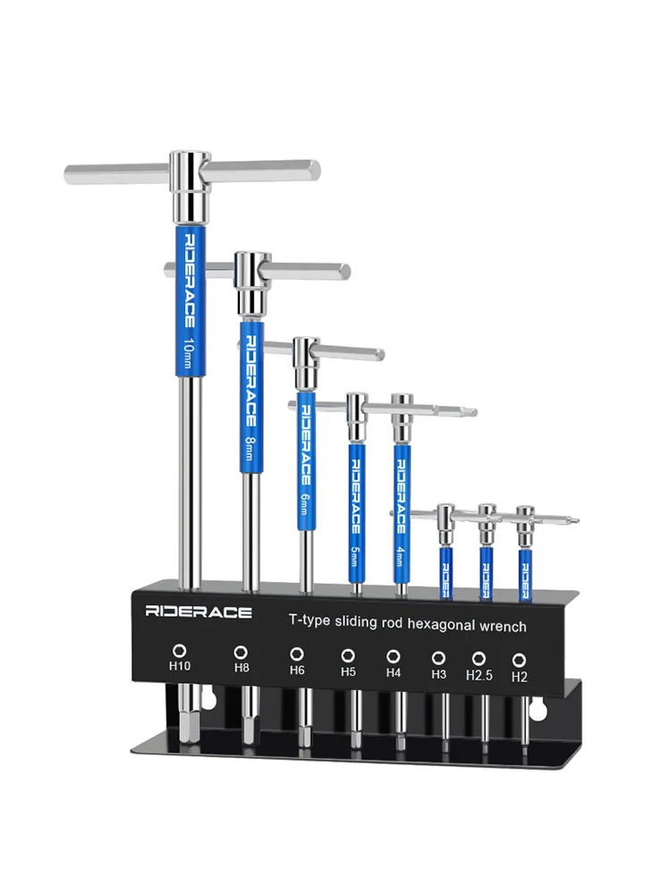 AliExpress riderace Professional Bicycle Allen Hex Key Wrench Lengthened T-shaped Wrench Hand Sturdy Durable Bike Repair Tool 2/2.5/3/4/5/6/8/10mm