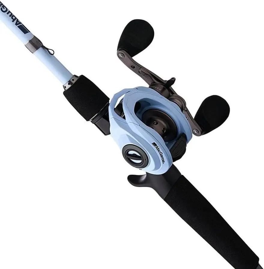 Zata Low Profile Baitcast Reel and Fishing Rod Combo