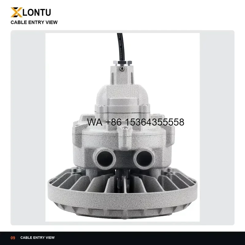 Wmwmnu for LONTU JM9211 Explosion Proof LED High Bay Light 30-400W Flameproof IP66 120lm/W for Long Range High Bay Site Use