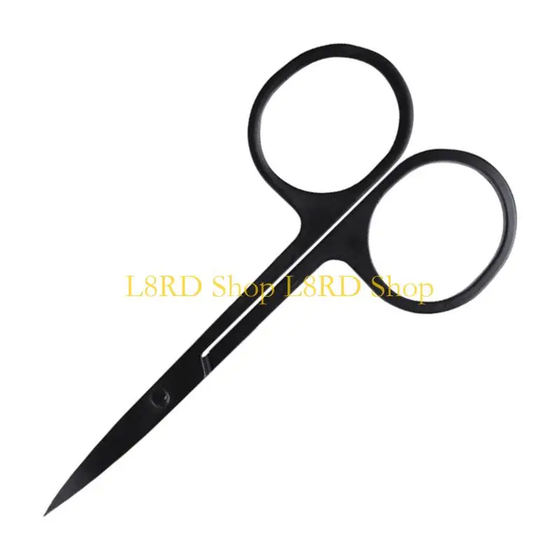 L8RD Eyebrow Scissors Professional Stainless Steel Trimmer Practical Eyebrow Eyelash Hair Remover Makeup Tool