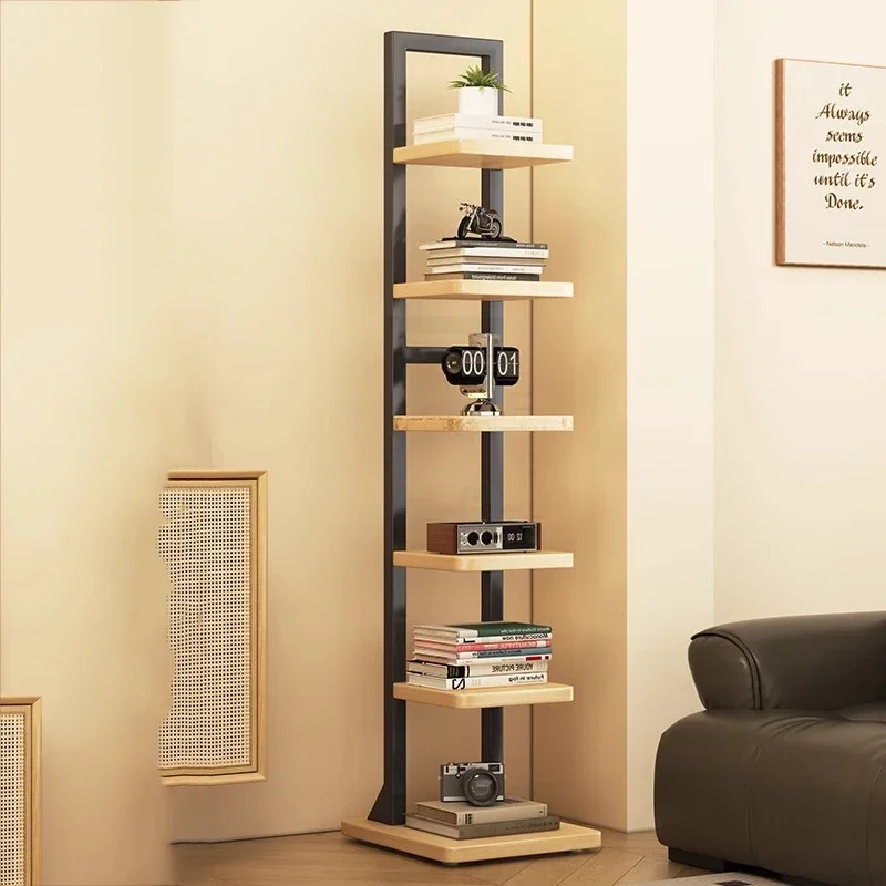 

Desk Bookshelf Cabinets Living Room Bedroom Wall Shelf Aesthetic Furniture Support Estante De Armazenamento Organizer Home