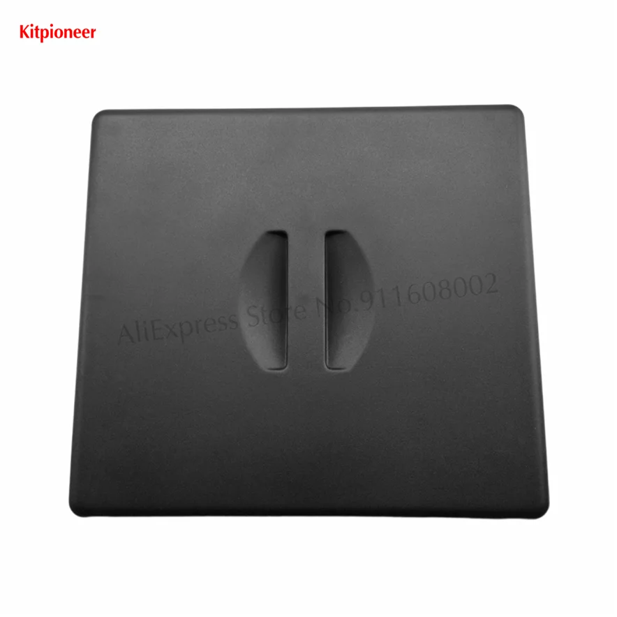 آلة الآيس كريم غطاء مربع علوي ملحق قطع غيار غطاء بلاستيكي مناسب لون أسود مقاس 37.2*34.2 سنتيمتر