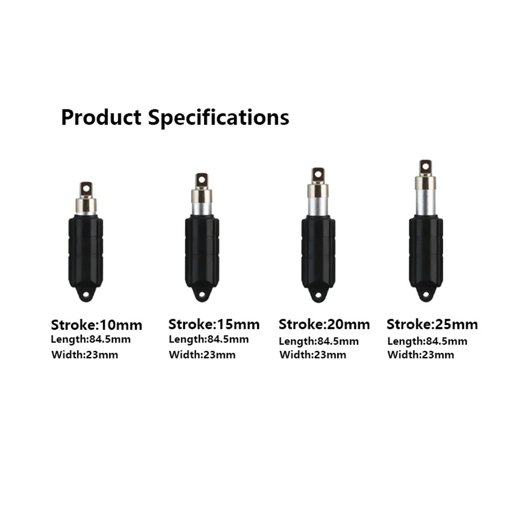 KT1359-8KG Electric Linear Actuator Built-In limit Protection Push Rod Stroke 10/50/75/100mm 80N-7mm/s RC Model Aircraft Drone