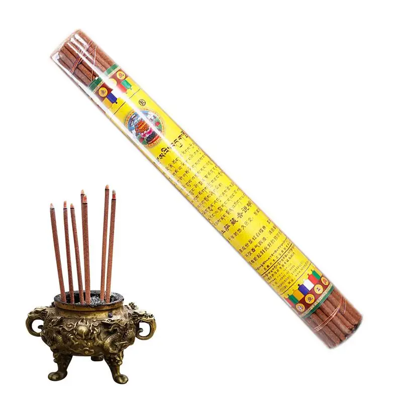 Potala Incense 32PCS Zen Fusion Incense Traditional Long Burning Incense For Relaxing Boho Ambiance Fragrant Sticks For