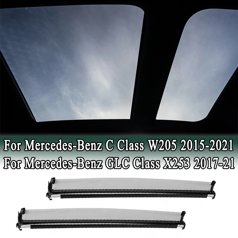 

For Mercedes-Benz W205 2015-2021 GLC X253 2017-2021 Electric Panoramic Canopy Sunshade Sunroof Cloth Roller A2057805700