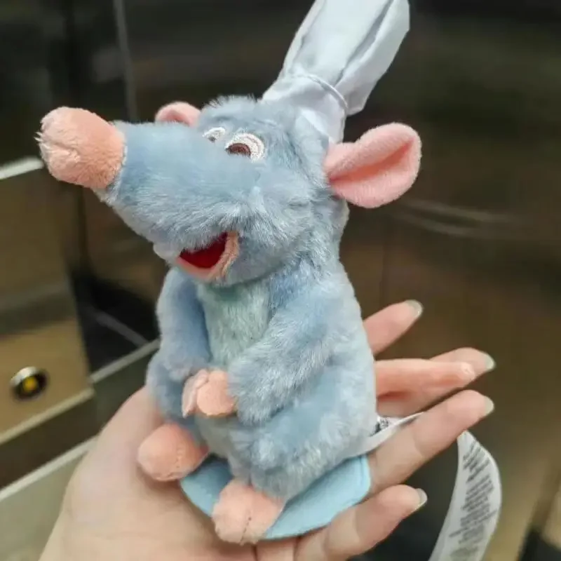 Anime 15cm Ratatouille Chef Remy Magnetic Plush Toy Room Decora Doll Kids Shoulder Plush Doll For Kids Birthday Gift