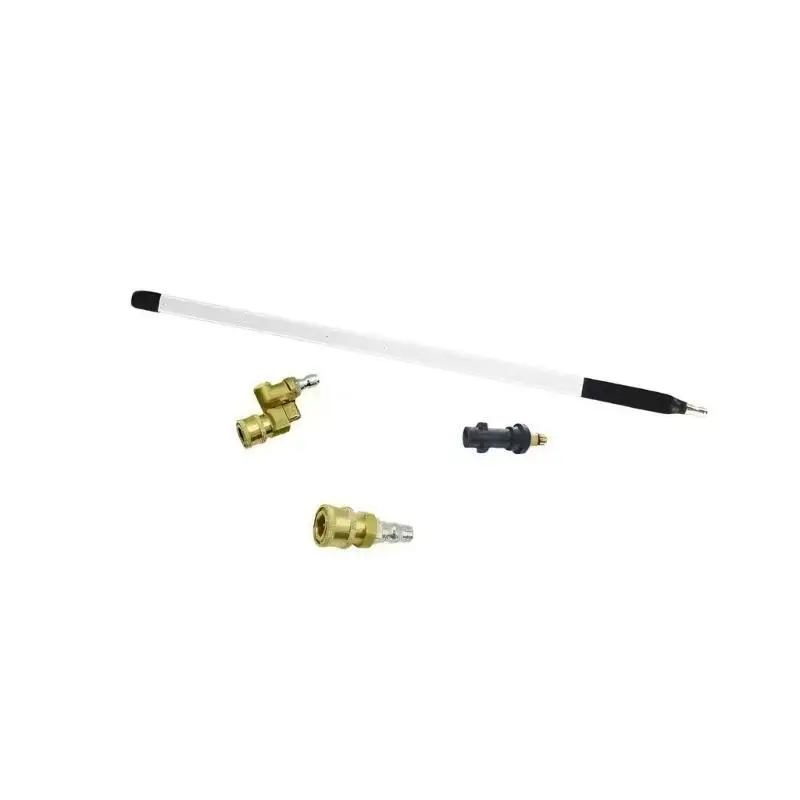 Radiator Rod Tool with Brass Coupler and Shutoff  