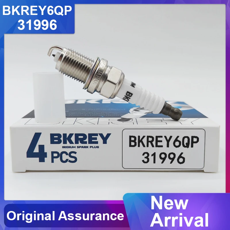 4/20PCS BKR6EQUP 3199 Iridium Spark Plug For BMW E39 E46 E60 E53 X3 X5 320i VW Passat Audi A6 A8 Volvo S60 For BKREY6QP 31996