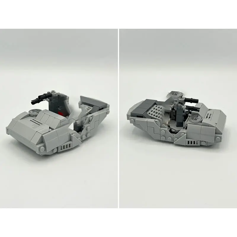 Moc bloco de construção espaço guerras série tanque nave espacial criativo tijolo modelo educação brinquedo aniversário adultos presentes MOC-239086 632 pçs