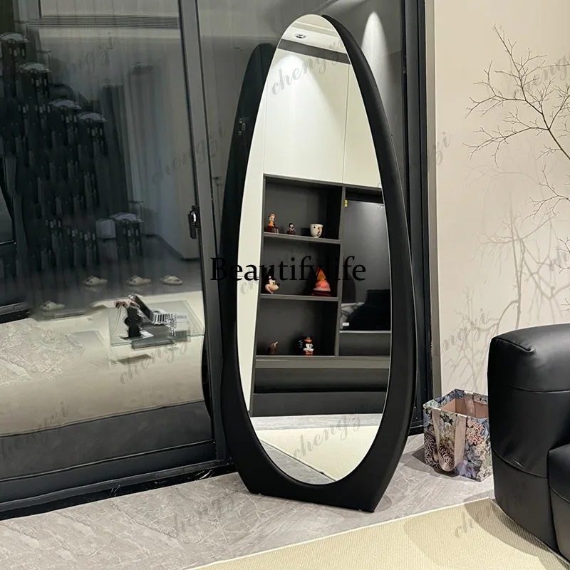 Aesthetic Bed Room Decorative Mirror Standing Big Black Design Mirror Full Body Modern French Dekoracyjne Lustra Home Decoration