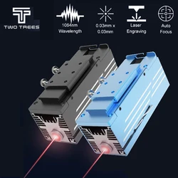 Twotrees T20 Infrarot-Lasermodul für TTS-Gravur Metall leistungsstarker Laser 1064nm roter Laser für Gravur Schmuck Ringe Armbänder