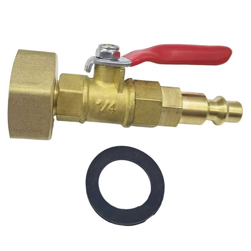 

AT44-RV Winterize Набор адаптеров для выдувания Спринклерный набор адаптеров для выдувания для быстрого подключения вилки 1/4 дюйма 3/4 дюйма GHT Garden