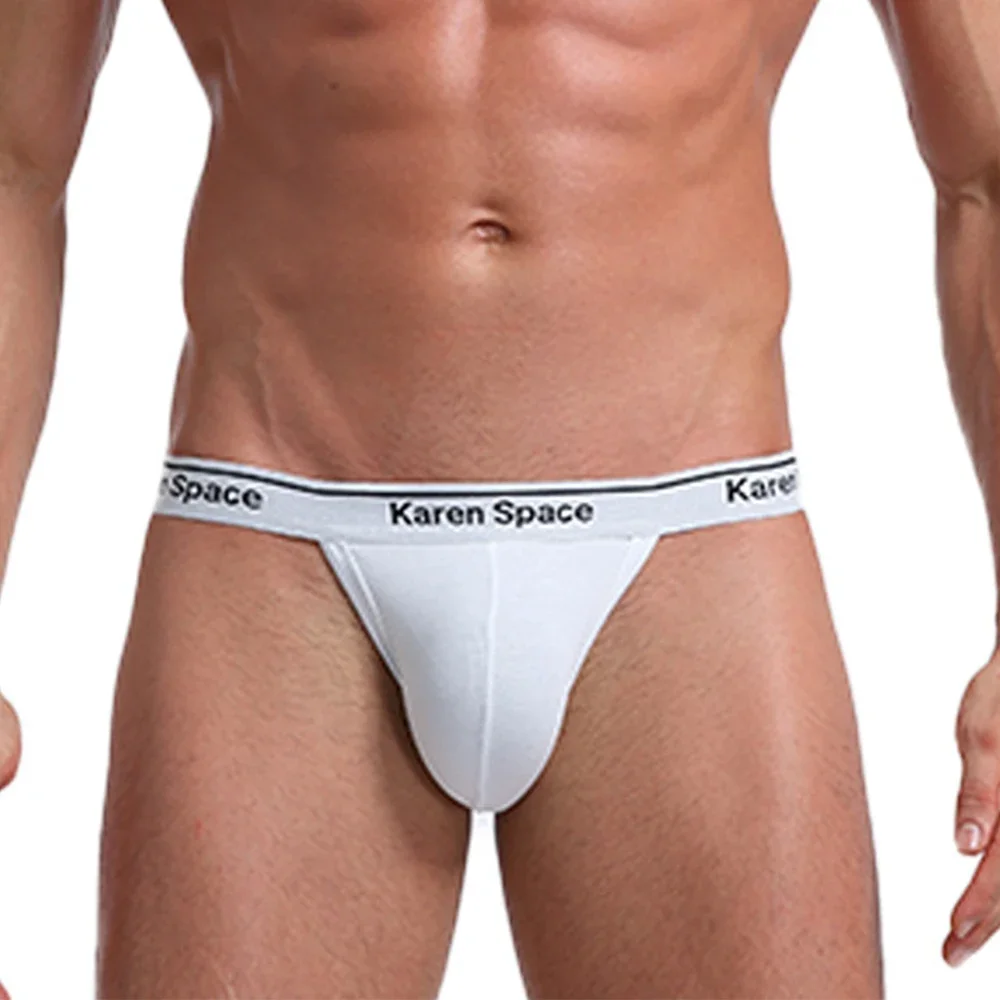 Sexy Mens Thong Breathable T-Back Bikini Pouch G-String Underwear Jockstrap Youth Briefs Bikini Underpant Gays Clothes Swimwear