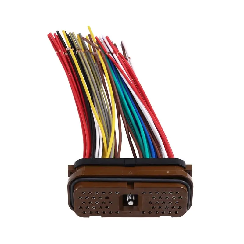 A82M-Excavator 153-2620 For CAT E320D E329D E336D Computer Board Plug 54 Pin Controller Connector