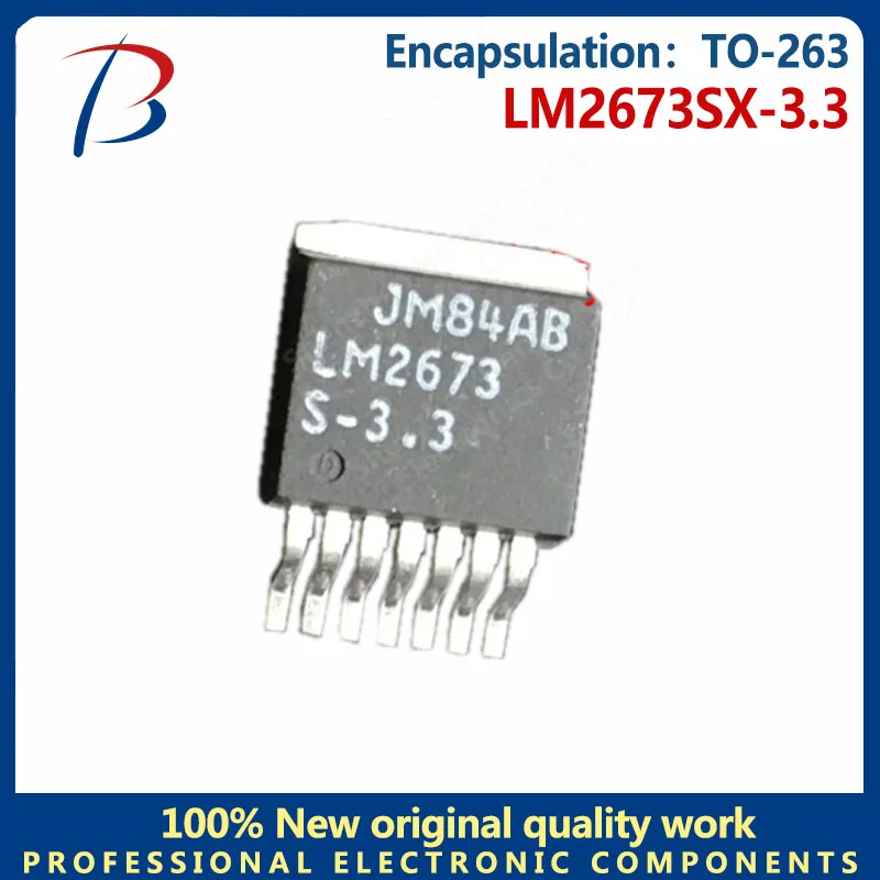 

10PCS LM2673SX-3.3 Silkscreen LM2673S-3.3 package TO-263 switching regulator