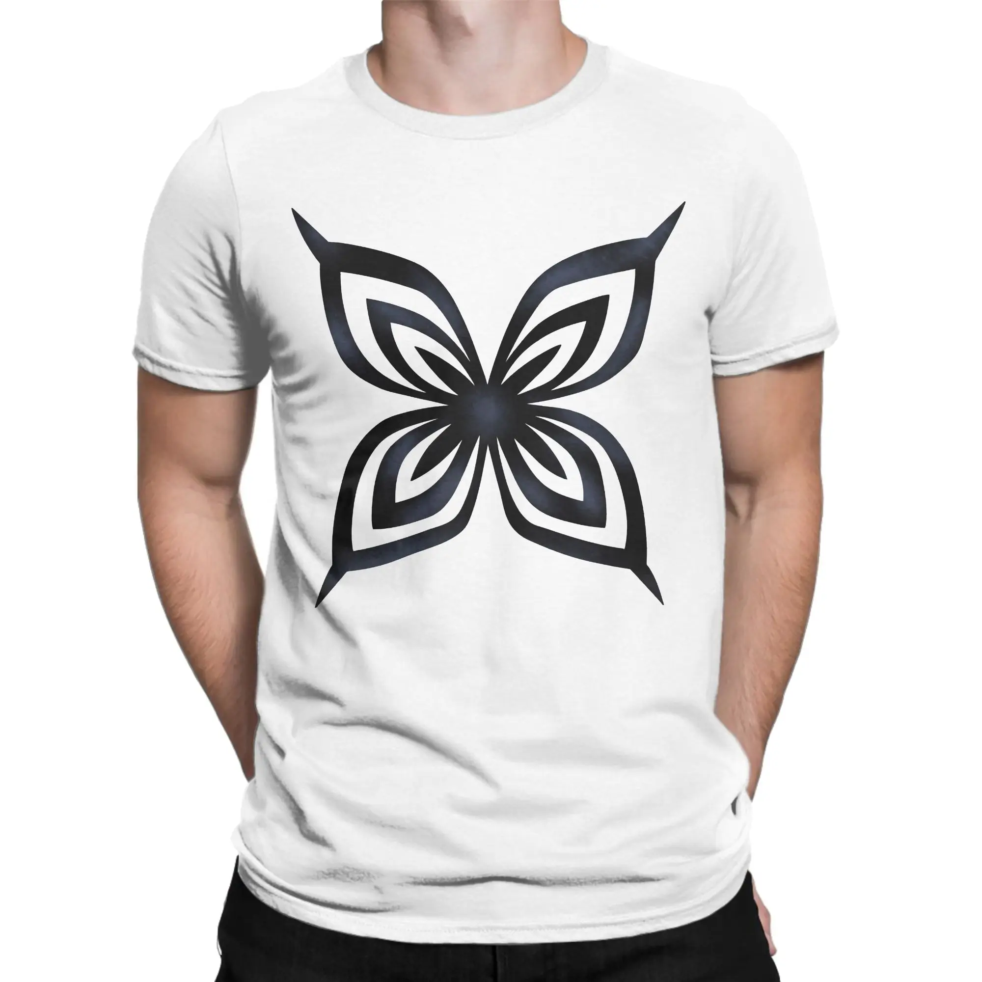 Doodle Mark Yoruichi T-Shirt Men Women Bleaches Anime Novelty Pure Cotton Tee Shirt O Neck Short Sleeve T Shirt Summer Clothes