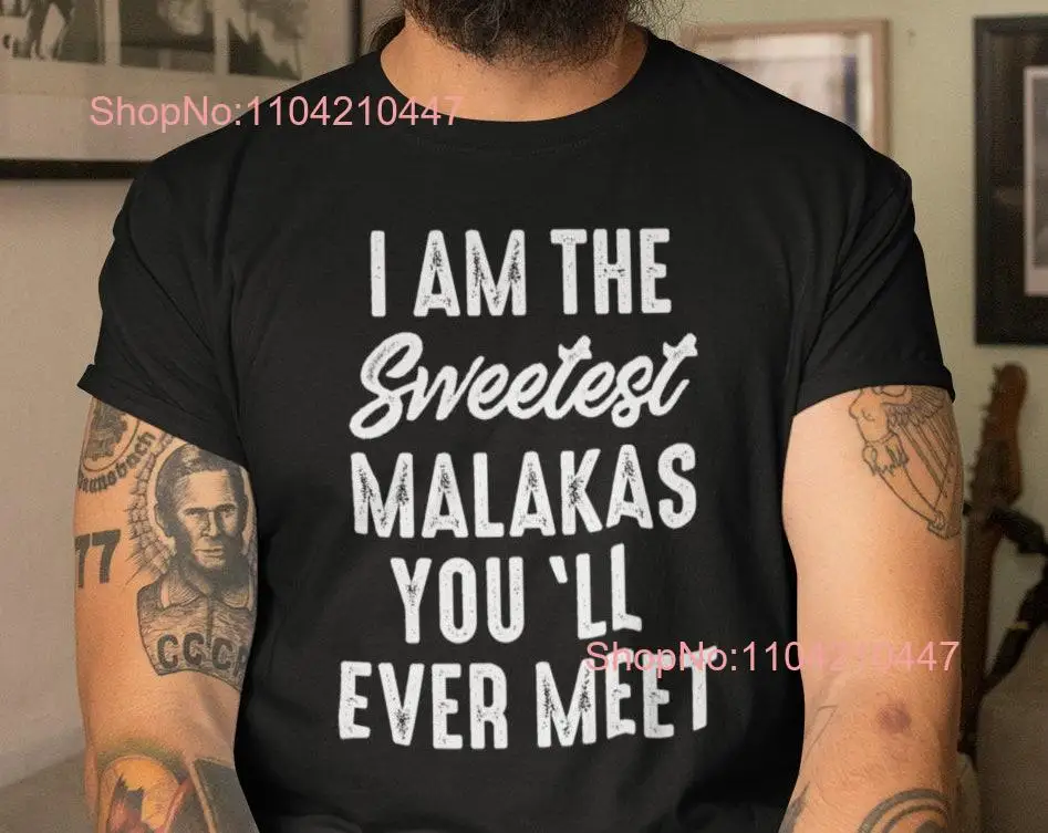 Funny Greek Malakas  T Shirt Greece GifT long or short sleeves