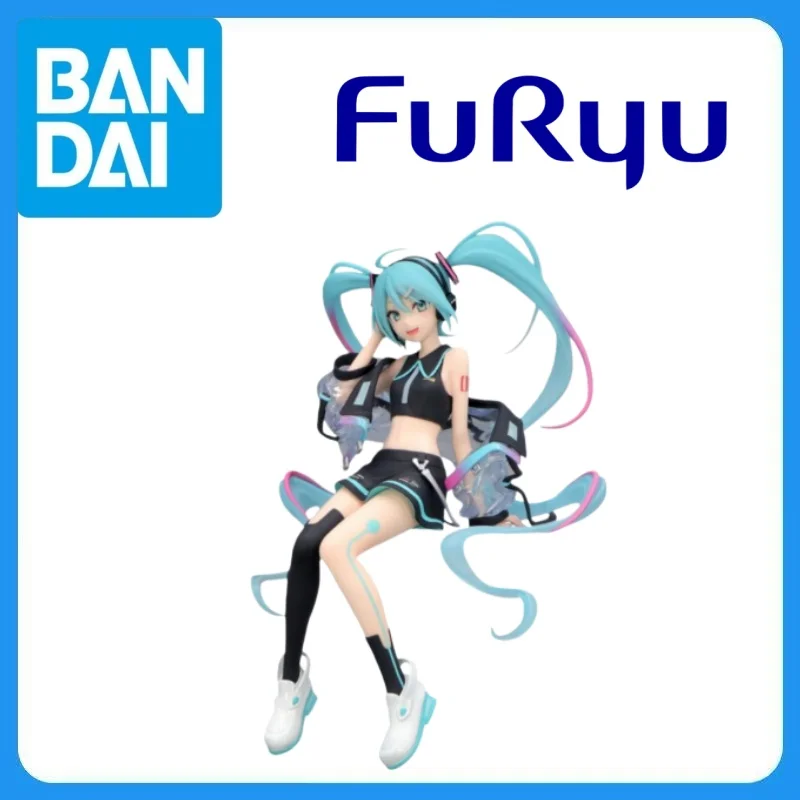 in-stock-genuine-furyu-piapro-characters-hatsune-miku-noodle-stopper-figure-neon-cyber-anime-figure-garage-kit-anime-cartoon