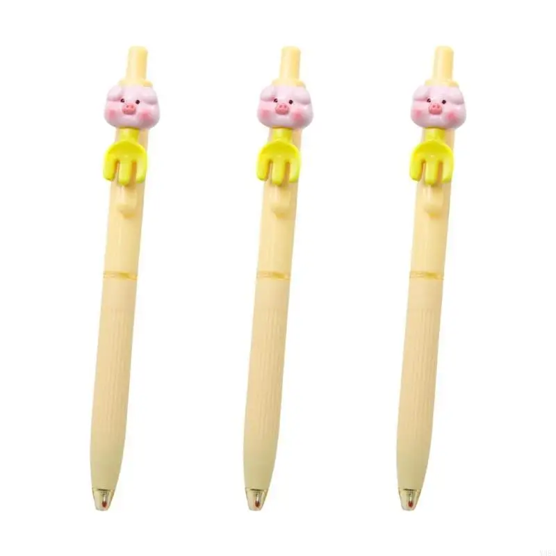 3Pcs/pack Gel Pens Quick-Drying 0.5mm Fine Point Neutral Pen Gel Pen Set