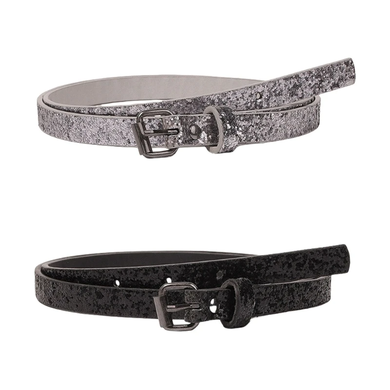 

MXMB Blingbling Glitter Waist Belt for Street Dance Jean Casual Wear Trendy Outfit