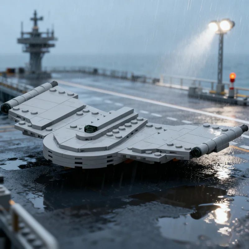 

307pcs MOC Romulan Gallant Wing Battleship Spaceed Model Building Christmas gift blocks toys Construction DIY creative idea Kids