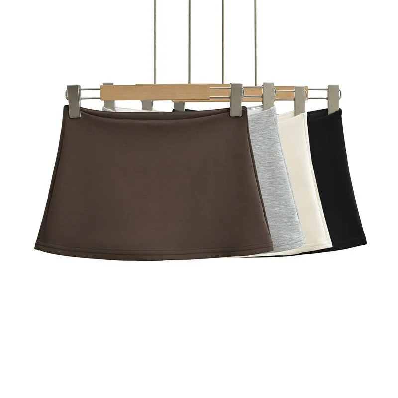 

Ретро-юбка из двухслойной ткани, облегающая, А-силуэт, ультракороткая, женская, повседневная, из полиэстера, непрозрачная, сексуальная