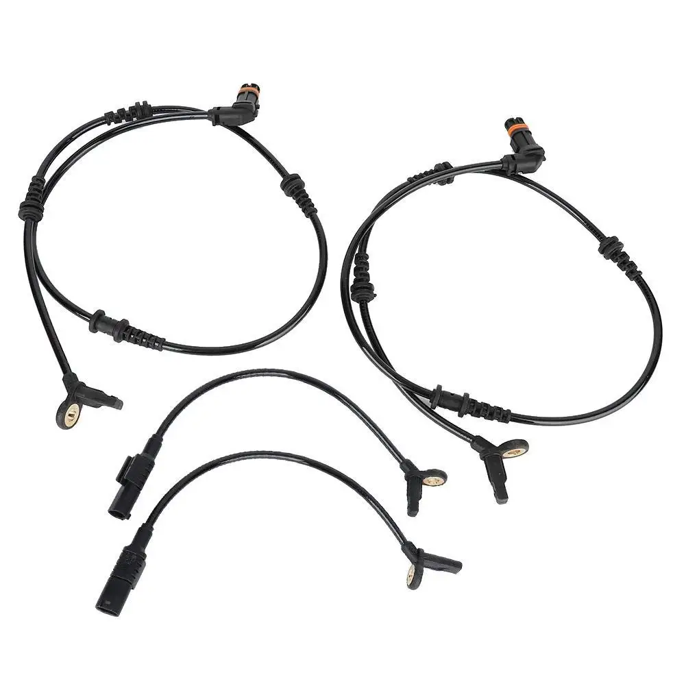 4Pcs/Lot Front Rear ABS Wheel Speed Sensor for Mercedes-Benz W164 ML350