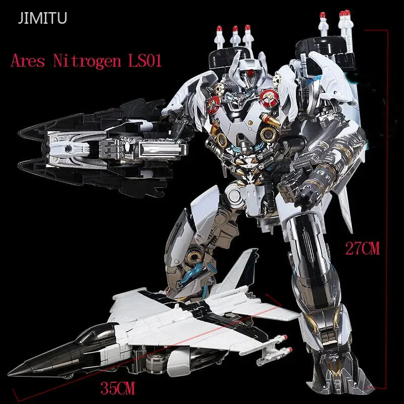 

Transformation Toys BMB Nitrogen Aircraft LS01 LS01S Anime Action Figure Robot Decepticons Cybertron Ghost Collection Model Gift