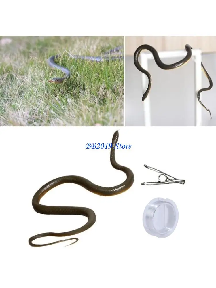

Q0KB String Clip Clip Snake Brank Toy Aprilfools Гаджеты Хэллоуин Практическая шутка игрушка