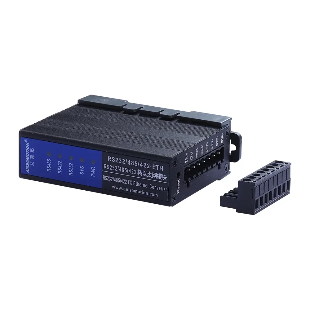 Convertitore modulo server seriale RS232/RS485/RS422 a Ethernet RS232 RS485 RS422 Segnale RTU a Modbus TCP/IP