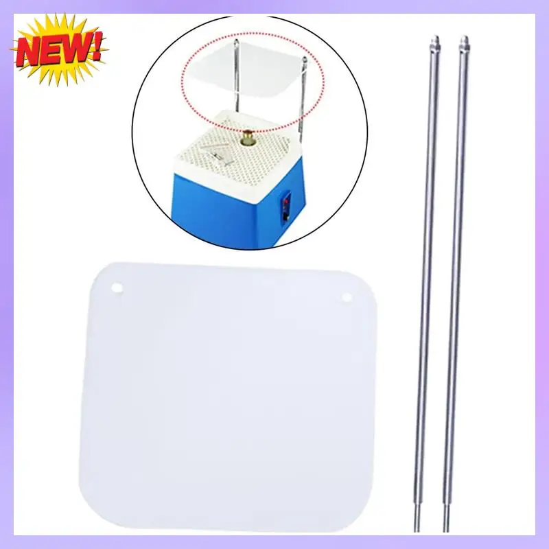 

T24C Acrylic Bezel Splash Guard Art Grinding Tool With Mounting Rod Craft Machine Shell Baffle Board