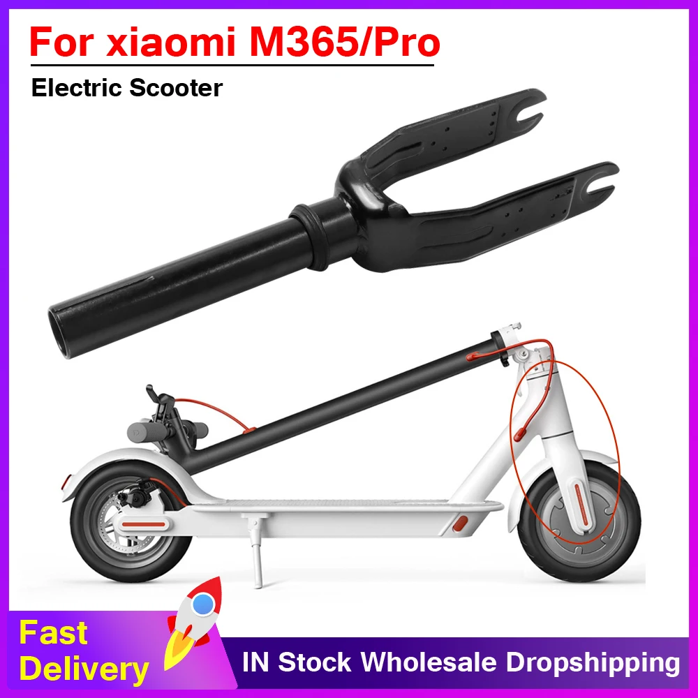 For Xiaomi M365  Electric Scooter Front Fork Aluminum Alloy Front Wheel Bracket Forks Skateboard Accessories Replacement Parts