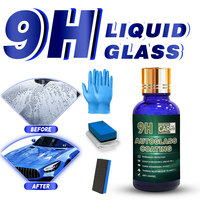 Nano Ceramics Car Coating Kit - 9H Liquid Glass, Waterproof, Anti - scratch, Super Hydrophobic Paint Protection
