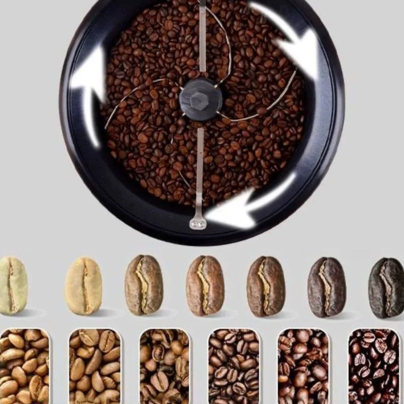 Coffee Bean Roaster Stir-fry Small Household Peanut Roasted Bean Stir-fry Stir-fry Popcorn Machine