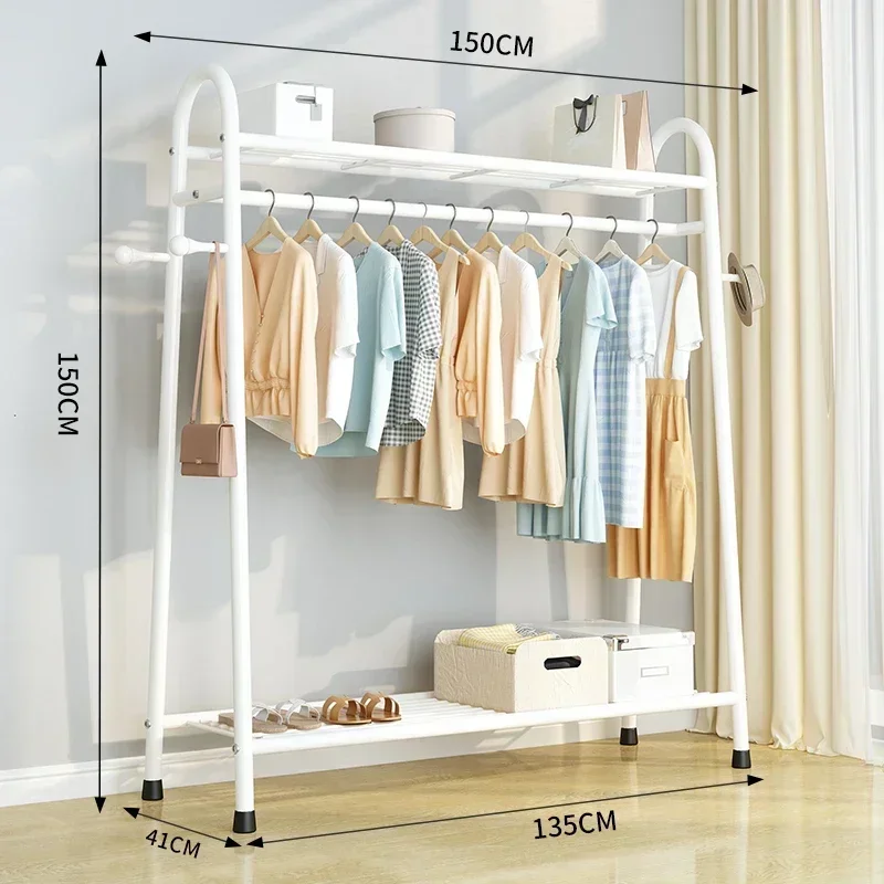 Hanger for Clothes Arara Home Furniture Room Shelves Coat Racks Shelf Porte Manteau Mural Shelfs Clothing Rack Stand Marble Wall