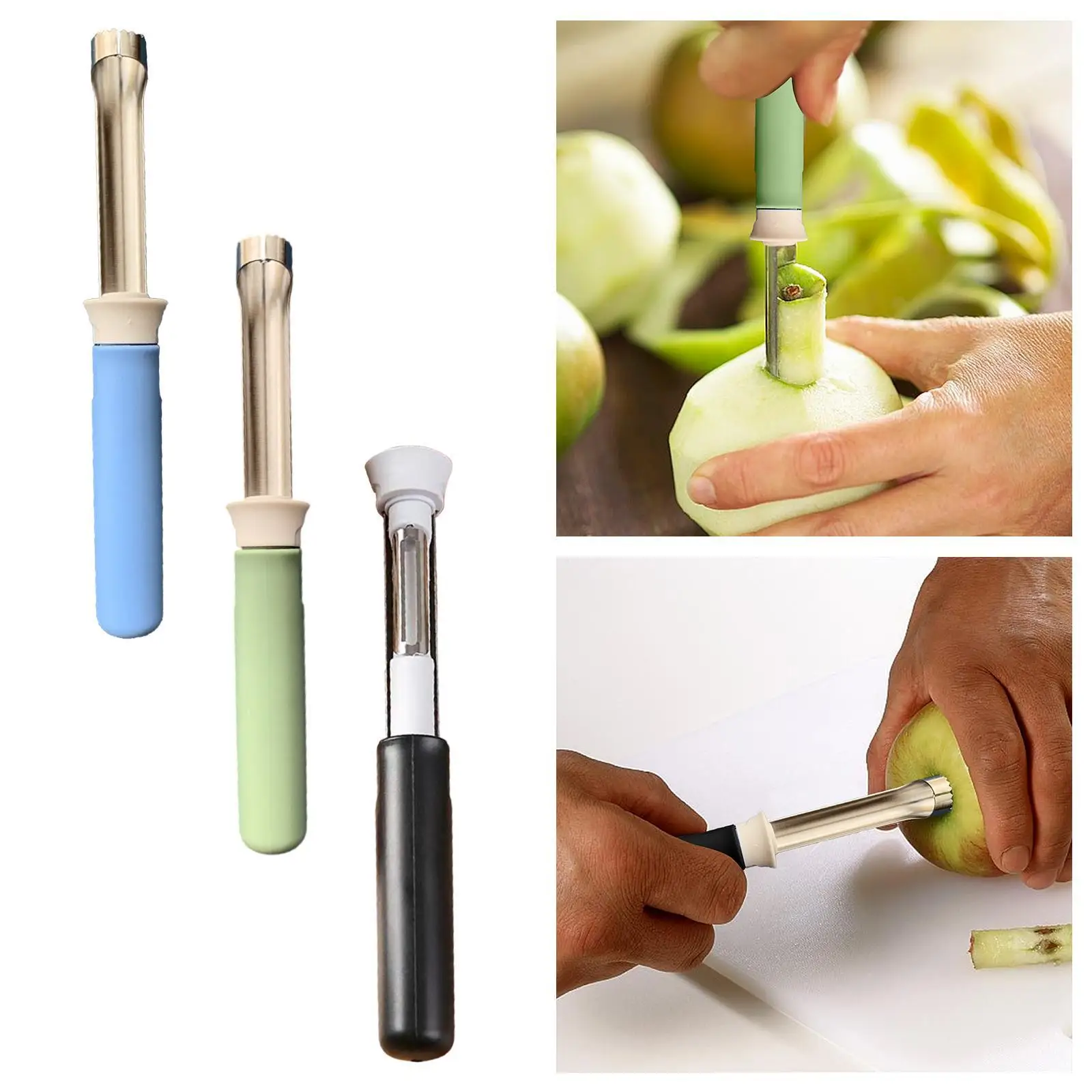 Pear Corer Cutter Potato Fast Peeling Peeler for Vegetable Bell Pepper Kitchen Equipment