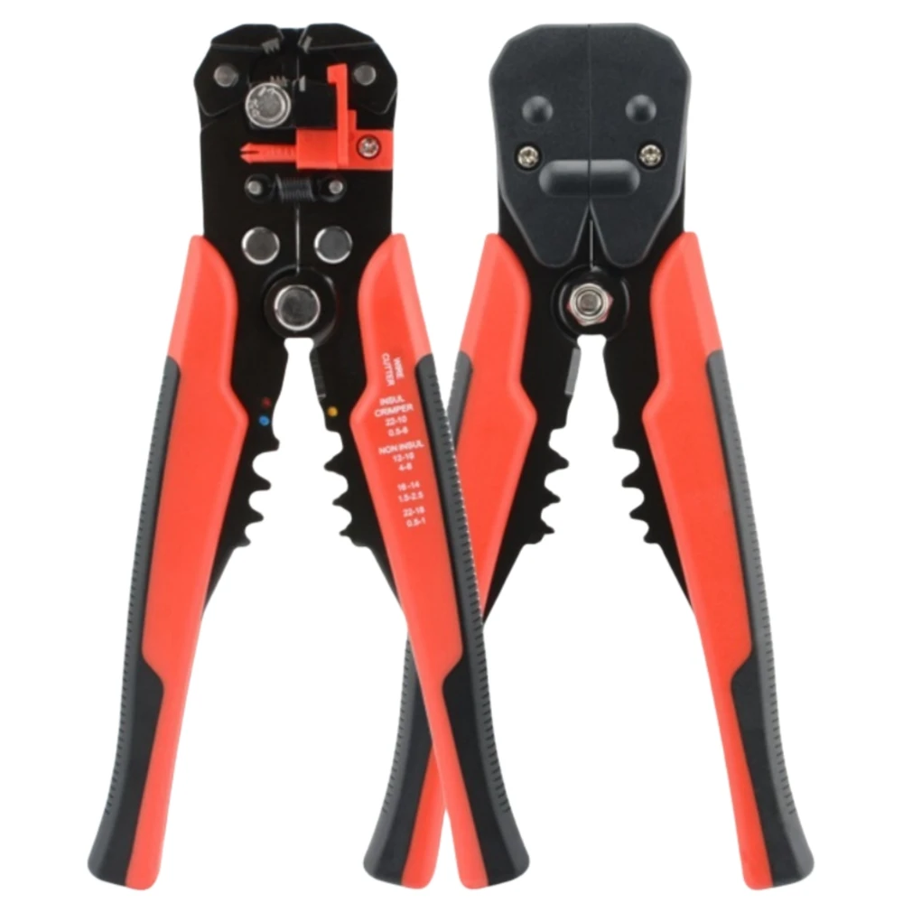 Multifunctional Stripping Tools Crimper Cable Cutter Automatic Wire Stripper Crimping Pliers Terminal 0.2-6.0mm㎡ tool