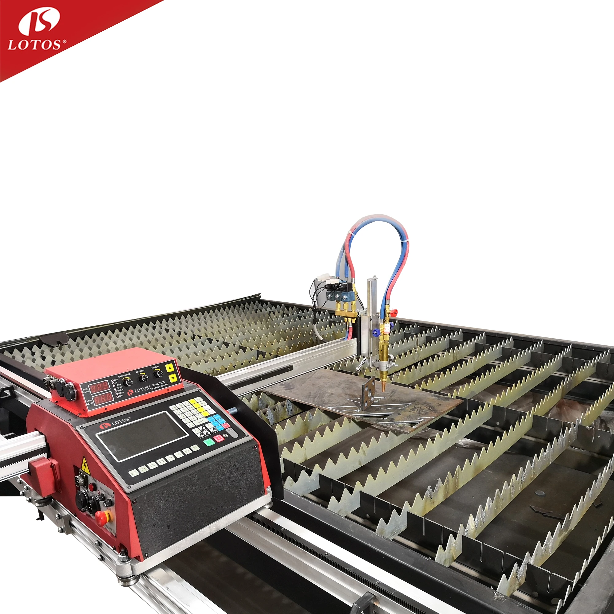 Hotsale Mesa de corte de viga Plasma Cnc China Fábrica Entrega rápida 1300x1300 mm Cortador de plasma portátil Cnc