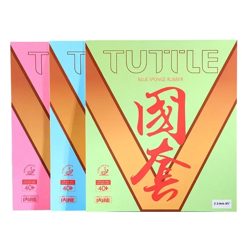 

Tuttle Colorful Table Tennis Rubber Sheet Blue Green Pink Semi-tacky Colored Ping Pong Rubber Sheet Beijing GuoTao