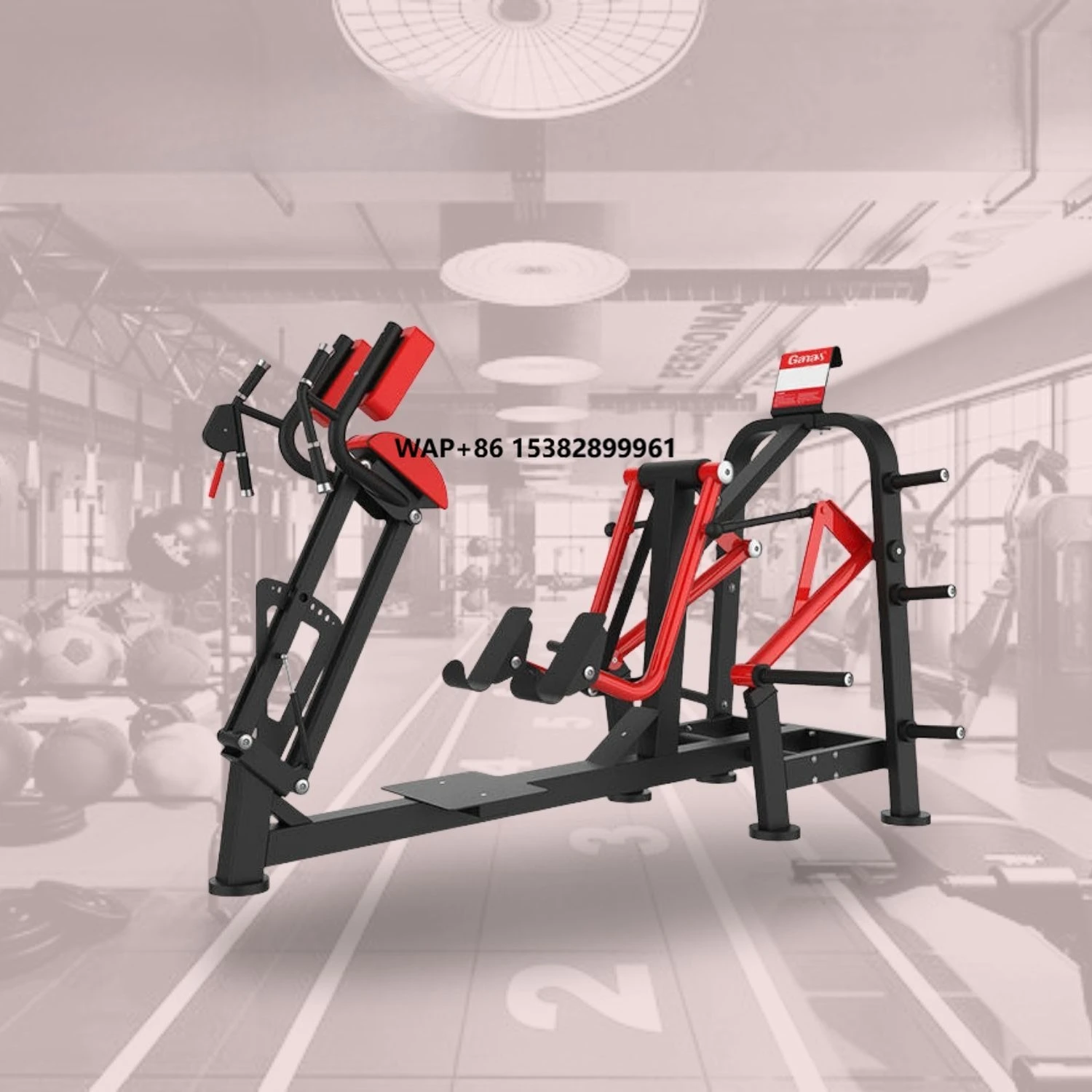 

Brawn Strength Commercial Gym Plate Loaded Lying Leg Press Strength Training Gym Equipment OEM ODM