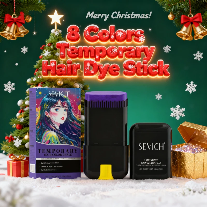 

Christmas Temporary Hair Color Stick One-Time Hair Dye Pen Long Lasting Hair Chalk Stick Plant Hair Color Cream DIY Hair Styling