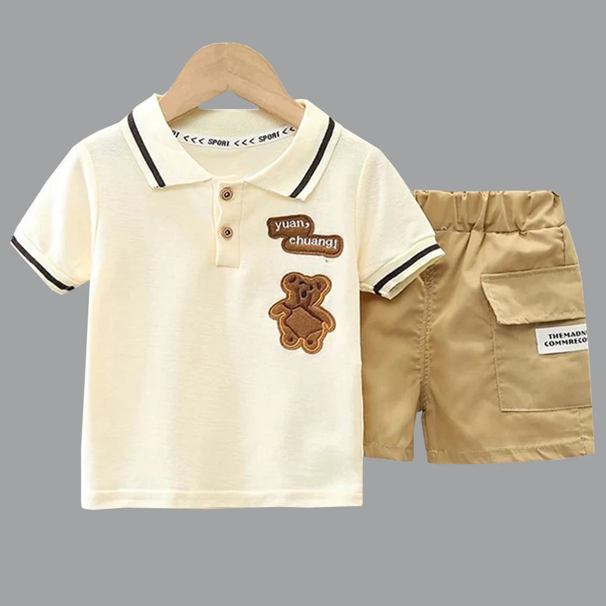 

Summer New Children Clothing Baby Clothes Sets Kids Clothing Sets T-Shirts Tops+Shorts 2PCS/Set Baby Boy Girl Clothes Sets