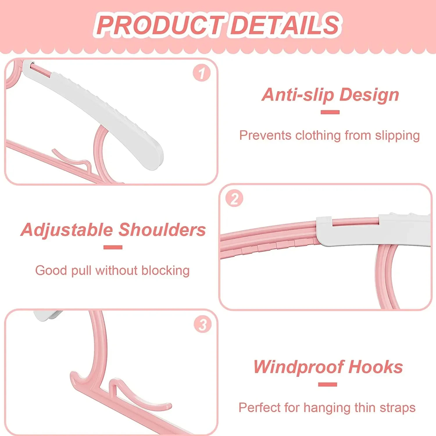 شماعات ملابس أطفال مانعة للانز - مراجعة Baby Clothing Hanging Rack وسعره